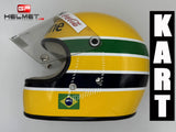 Ayrton Senna 1979 KART Helmet