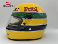 Ayrton Senna 1983 Replica TEST Helmet / Team Toleman F1