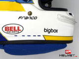 Franco Colapinto 2024 Brazil F1 Helmet / Carlos Reutemann Tribute