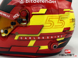 Carlos Sainz 2024 Helmet / Ferrari F1