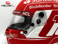 Charles Leclerc 2023 Original Bell CK7 Kart Helmet / Ferrari F1