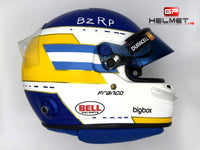 Franco Colapinto 2024 Brazil F1 Helmet / Carlos Reutemann Tribute