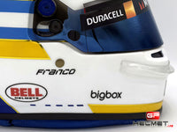 Franco Colapinto 2024 Brazil F1 Helmet / Carlos Reutemann Tribute