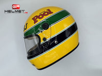 Ayrton Senna 1983 Replica TEST Helmet / Team Toleman F1