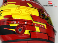 Carlos Sainz 2024 Helmet / Ferrari F1