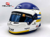 Franco Colapinto 2024 Brazil F1 Helmet / Carlos Reutemann Tribute