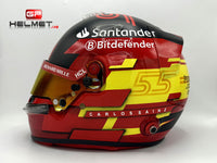 Carlos Sainz 2024 Helmet / Ferrari F1