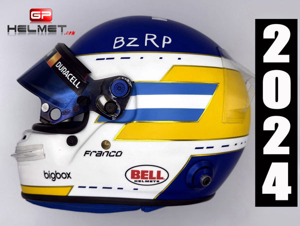 Franco Colapinto 2024 Brazil F1 Helmet / Carlos Reutemann Tribute