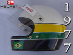 Ayrton Senna 1977 Karting helmet