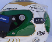 Rubens Barrichello 2010 "300 GP" Replica Helmet / Brawn F1