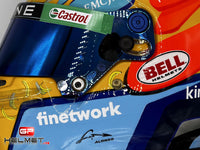 Fernando Alonso 2021 USA GP F1 Helmet / Mc Laren F1