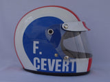 Francois Cevert  1973 Replica Helmet / Tyrrel F1