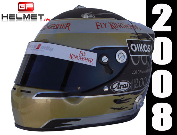 Giancarlo Fisichella 2008 MONACO 200 GP Helmet / Force India F1