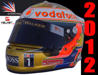 Lewis Hamilton 2012 BRITISH GP Replica Helmet / Mc Laren F1