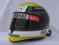 Nico Rosberg 2010 Helmet Replica / Mercedes Benz  F1