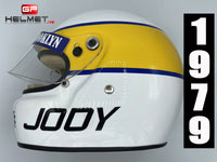 Jody Scheckter 1979 Replica Helmet / Ferrari F1
