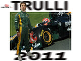 Trulli Jarno 2011 Replica Helmet / Lotus F1