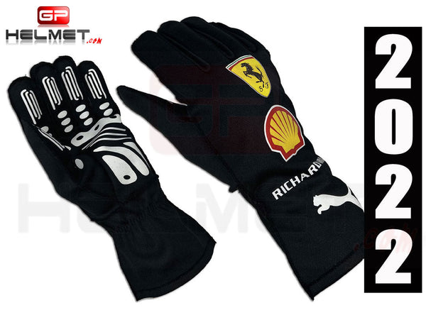 Carlos Sainz 2022 Racing gloves / Team Ferrari F1