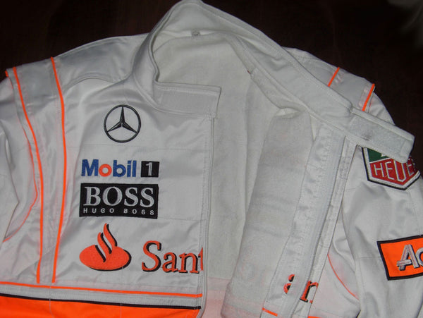 Hugo Boss Mercedes Benz x Maclaren Multilogo Vintage Racing Jacket