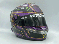 Lewis Hamilton 2020 Replica Helmet / Abu Dhabi / Mercedes Benz F1