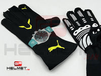 Lewis Hamilton 2022 MIAMI GP Racing gloves / Team Mercedes F1