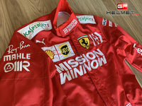 Vettel 2019 Mission Winnow Racing Suit / Ferrari F1