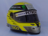 Nico Rosberg 2013 Helmet Replica / Mercedes Benz  F1