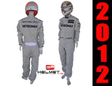 Michael Schumacher 2012 Racing Suit / Mercedes Benz F1