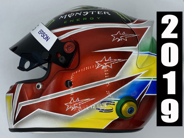 Lewis Hamilton 2019 Brazil GP Replica Helmet / Mercedes Benz F1