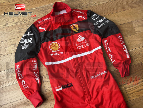 New 2021 FERRARI Black Embroidery EXCLUSIVE JACKET suit F1 team racing