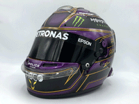 Lewis Hamilton 2020 Replica Helmet / Abu Dhabi / Mercedes Benz F1